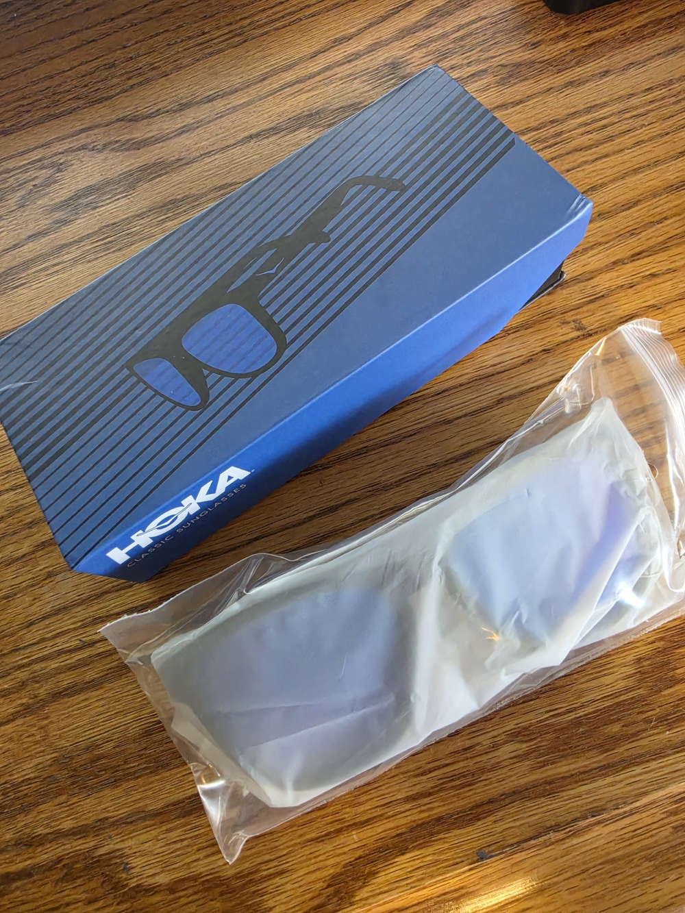 Hoka One One Blue Sunglasses